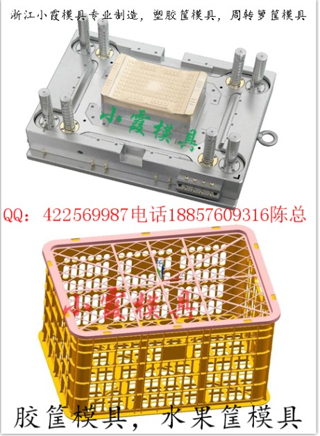 优质塑胶筐模具工厂/耐用水果篮模具供应商