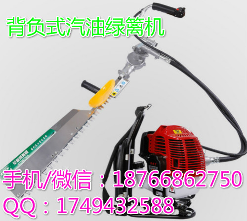 湖北鄂州四冲程绿篱机背负式单刃茶叶修剪机双刃修边机茶树剪