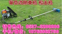 贵州铜仁多功能背负式除草机 农田用汽油松土机 果园葡萄园茶园杂草清理机