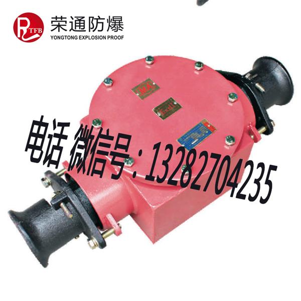 荣通 BHD2-400/1140-2G 矿用低压电缆接线盒 2通隔爆型接线盒