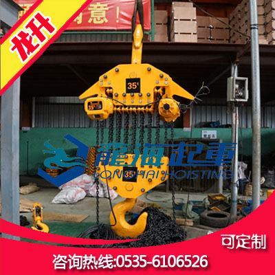15T环链电动葫芦价格【铸造厂专用大吨位环链电动葫芦】