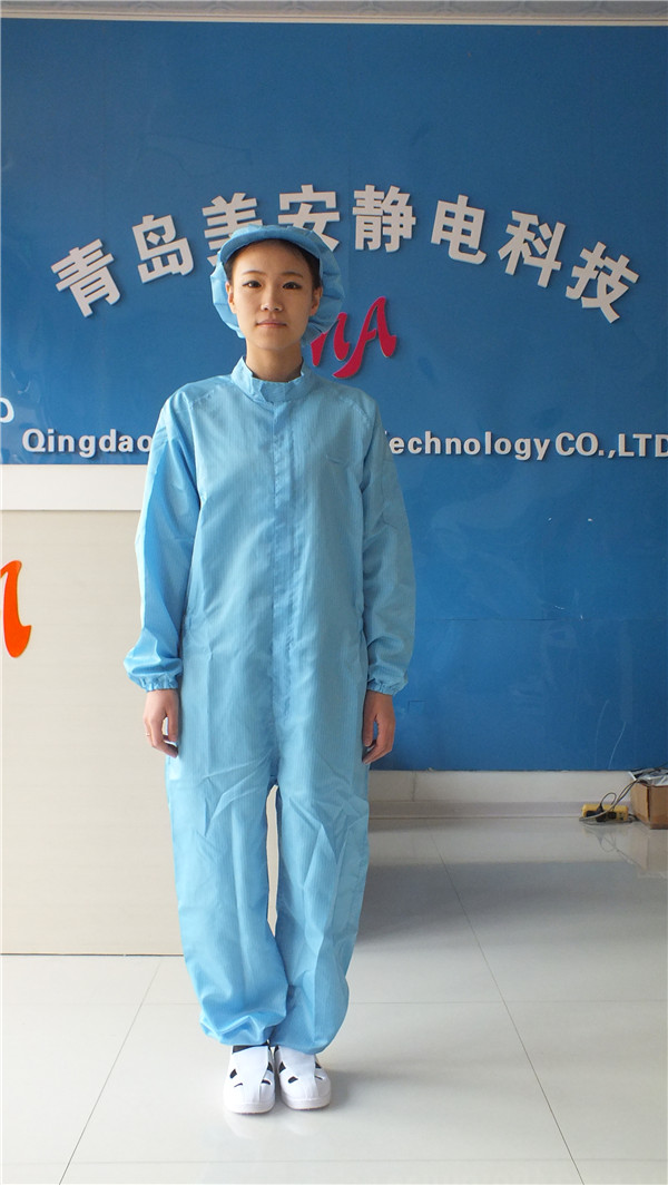 美安防静电连体服，威海防静电连体工作服