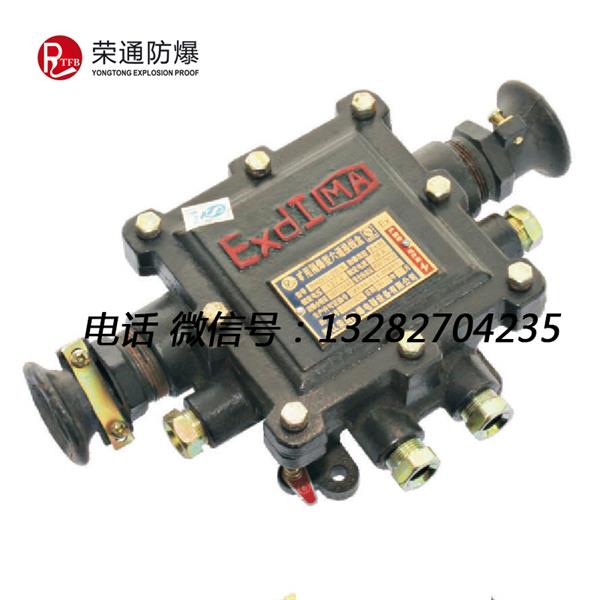 荣通BHD2-20/127-6T矿用隔爆型接线盒 20A低压接线盒 6通接线盒