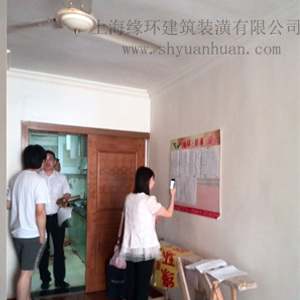 宝山区长江西路通河三村96号,二手房整体装修,今天开工,缘环