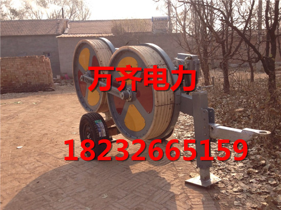 专业生产  磨芯式张力机  双轮放线张牵机