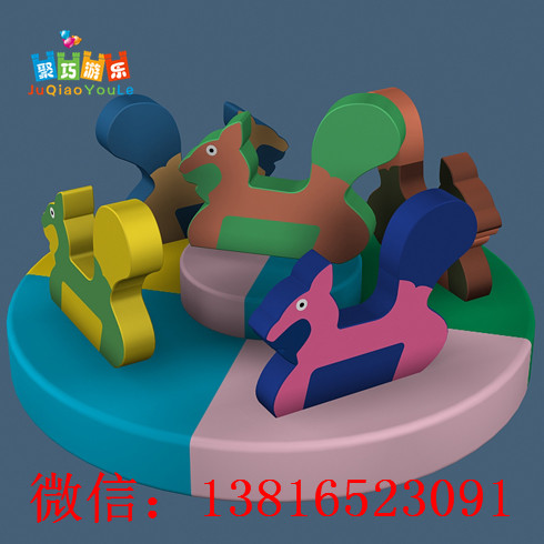 电动松鼠淘气堡转盘/电动松鼠淘气堡转盘价格/聚巧游乐供聚巧供
