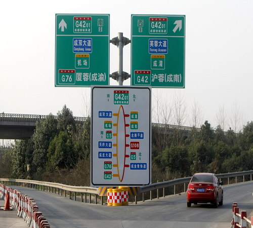 T型交通标志杆