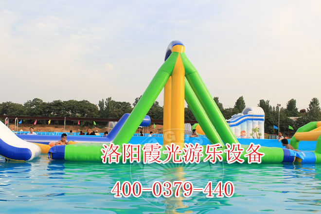 水上冲关设施充气模具