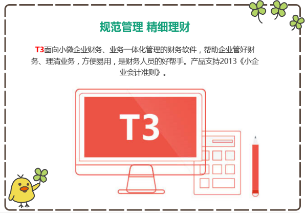 T3用友财务软件