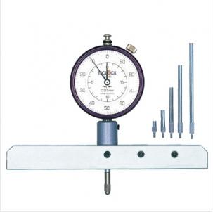 供应日本Teclock得乐DM293深度表230*0.01mm3.2钢球移动式深度计