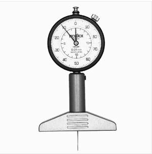 供应日本Teclock得乐DM220深度表20*0.01mm针状深度计