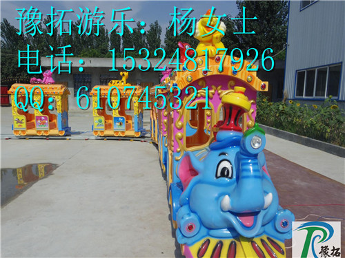 公园大象轨道小火车公园