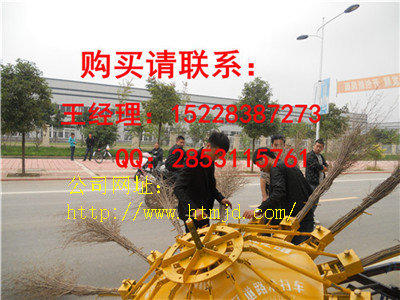 甘泉优质牵引式风火轮清扫车，城市公路清扫车特点