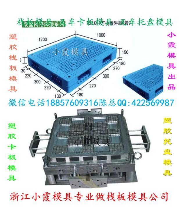 台州做注射模具 塑胶田字卡板模具台州模具