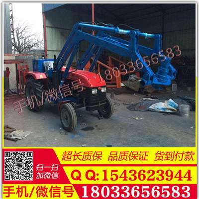 厂家直销拖拉机挖坑机 轮式打坑机价格 全国到货 验货付款