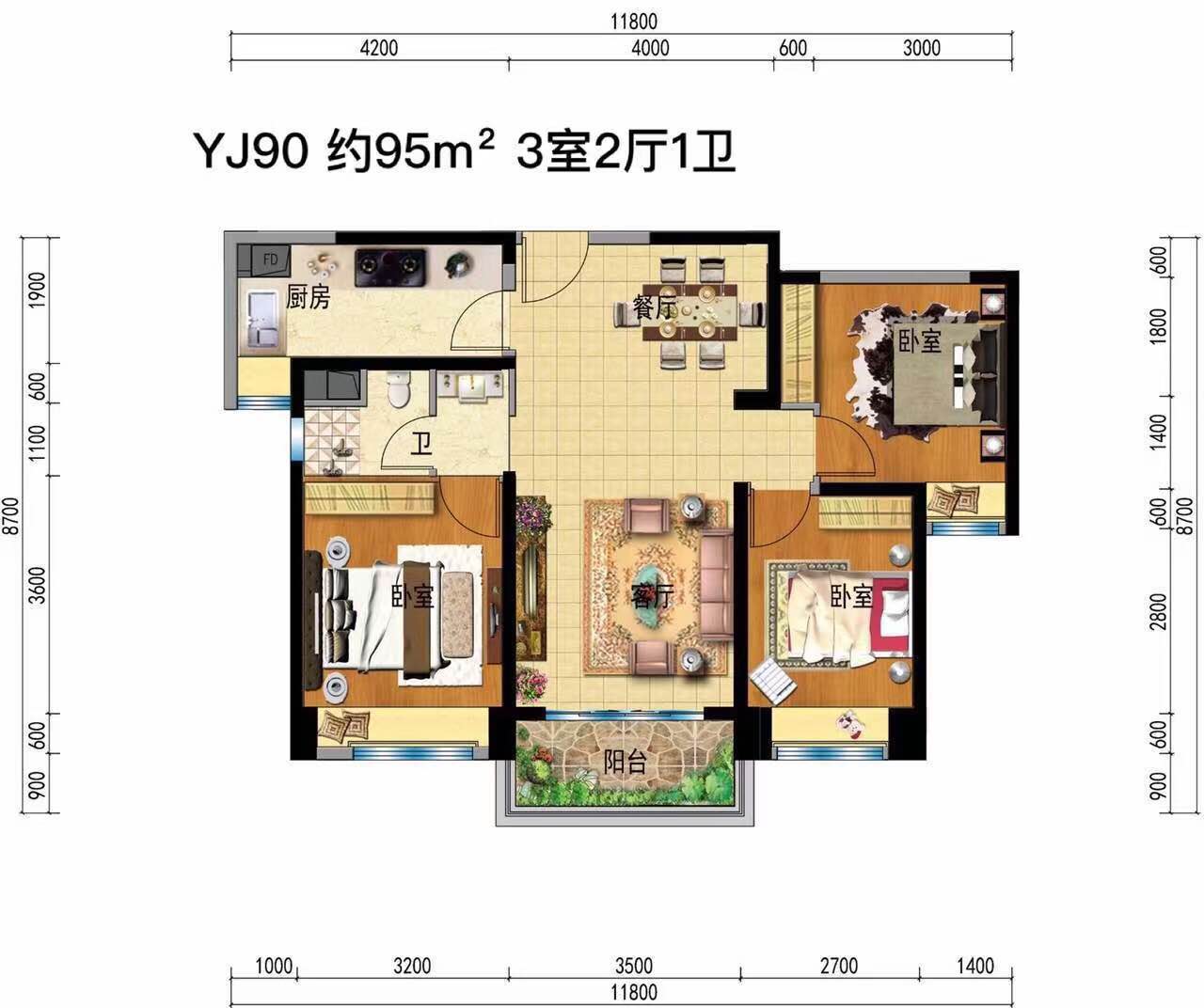 西安碧桂园千亩建一城 凤凰城楼盘详情 户型图初步面市