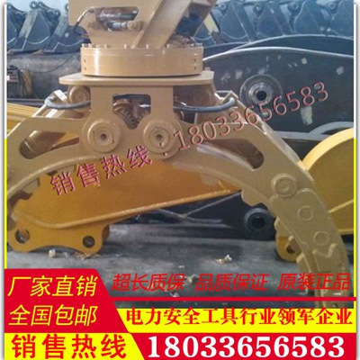 挖掘机抓石器_挖掘机抓石器