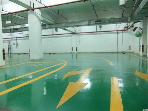 贵阳停车场地坪漆施工-东莞停车场地坪漆材料供应