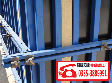 施工建筑支撑-钢木模板支撑