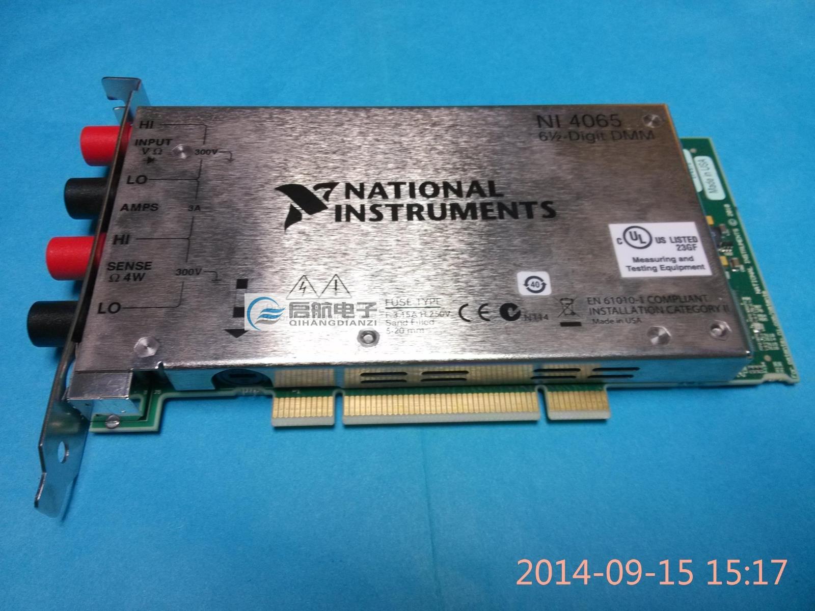 NI PCI-4065低价位数字万用表