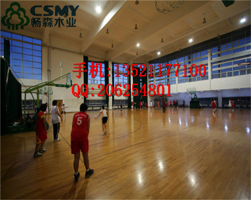 篮球馆运动木地板厂家创造舒适环境