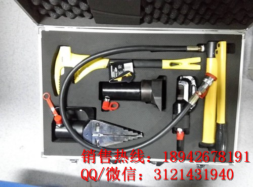 便携式防盗门破拆工具破拆工具(六件套)液压消防救援工具组