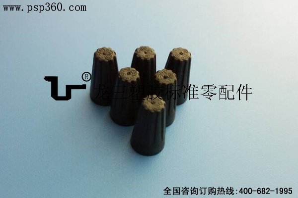 龙三厂家直销UL认证P1B黑色弹簧式接线头