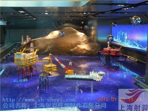 石油平台模型 石油平台模型定制 上海石油平台模型厂家 射羿供