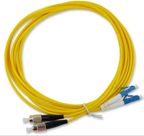 厂家直供LC-FC 3米单模双芯电信级光纤跳线