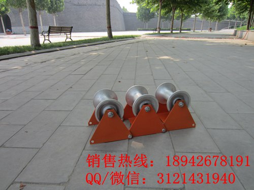 现货销售 优质多联电缆滑车 三轮井口滑车 地面电缆滑车 现货