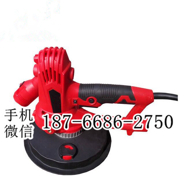 河北承德便携式电动墙面打磨机 多功能手提式墙壁砂磨机 无尘磨墙机