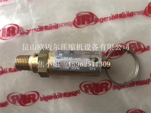 南京英格索兰高压活塞机配件,安全阀800PSI,欧迈尔供