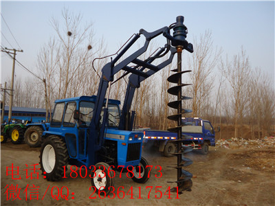 北京拖拉机挖坑机 小吃技术多用植树挖坑机价格 适合微耕机的挖坑机