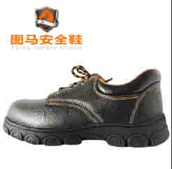 劳保鞋钢头防砸牛皮橡胶大底铭泰劳保鞋厂家批发TM6010