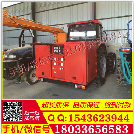 四轮车发电电焊机两用机价格 拖拉机驱载双弧焊机价格
