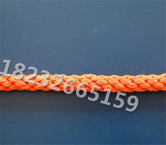 电力施工安全绳橙色蚕丝绳红色蚕丝绳电力绝缘绳15mm
