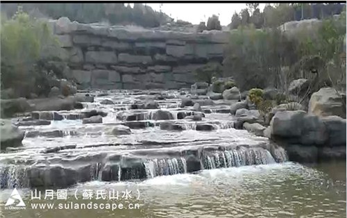 假山水池建造 假山景观设计施工 大型塑石假山制作 山月园供