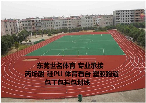 学校塑胶跑道价格 江西学校塑胶跑道价格 世名供