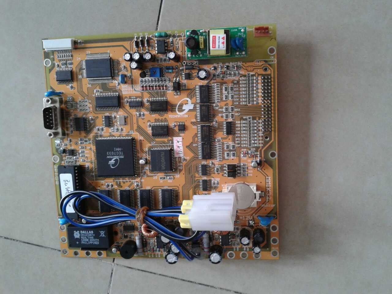 原装珊星注塑机电脑F3880/F3800显示主板 5D3V10A 5D3V16A