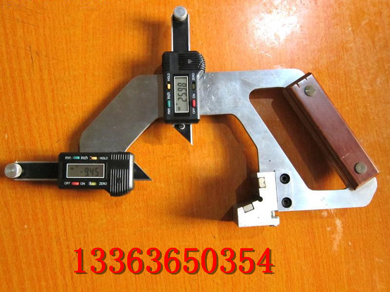 50 60轨钢轨磨耗仪新型钢轨磨耗测量仪铁路测量工具