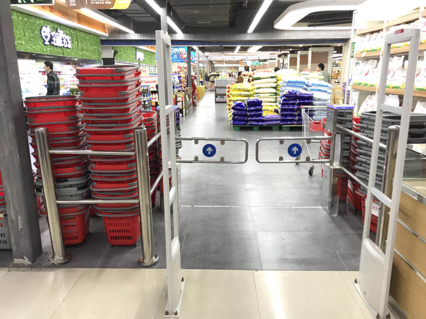 全国直供超市大门入口门禁超市感应门