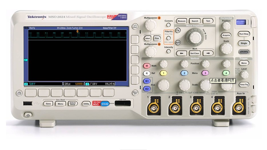 MSO2024混合信号示波器