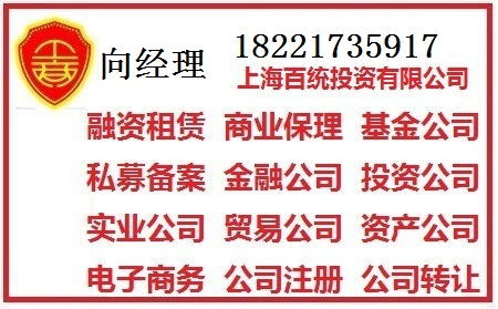 在上海收购一家金融信息服务公司要多少钱