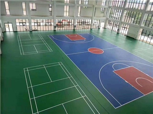 江苏硅PU篮球场销售商 江苏硅PU篮球场材料施工 世名供