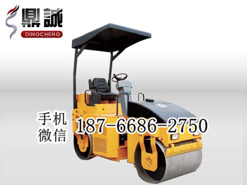 广东惠州进口液压系统双钢轮震动压路机 小型3吨驾驶式振动碾 沥青回填土座驾压路机