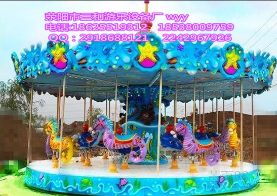冬季儿童游乐设施简易转马新款内销价格