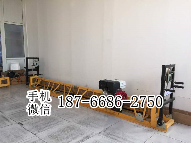 江苏镇江混凝土路面桥面摊铺整平机 框架式能拆卸的振动梁 伸缩式桥梁铺装机 高速公路铺平机振动梁铺路机