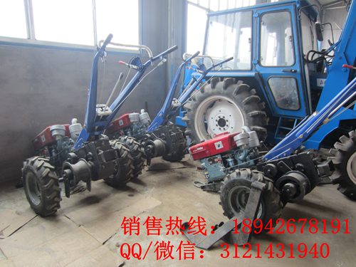 手扶两轮式拖拉机绞磨 5T手推柴油绞磨机 轮式绞磨机