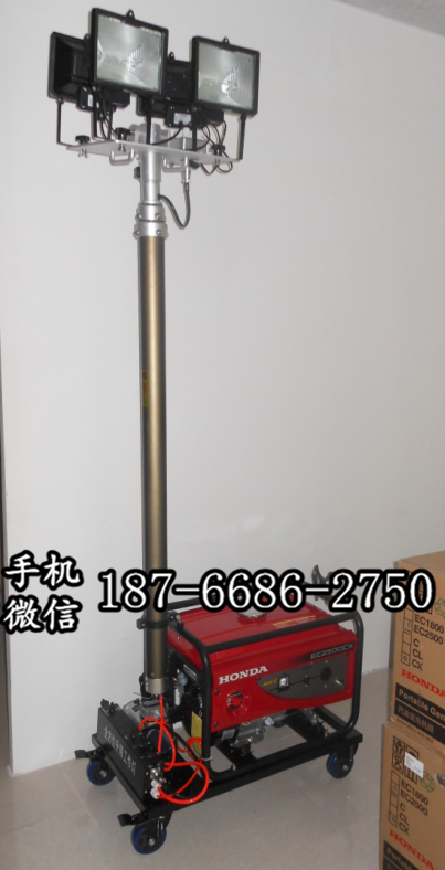 甘肃临夏全方位自动升降工作灯 灯塔柴油工程照明车 野外施工抢险救急工作灯