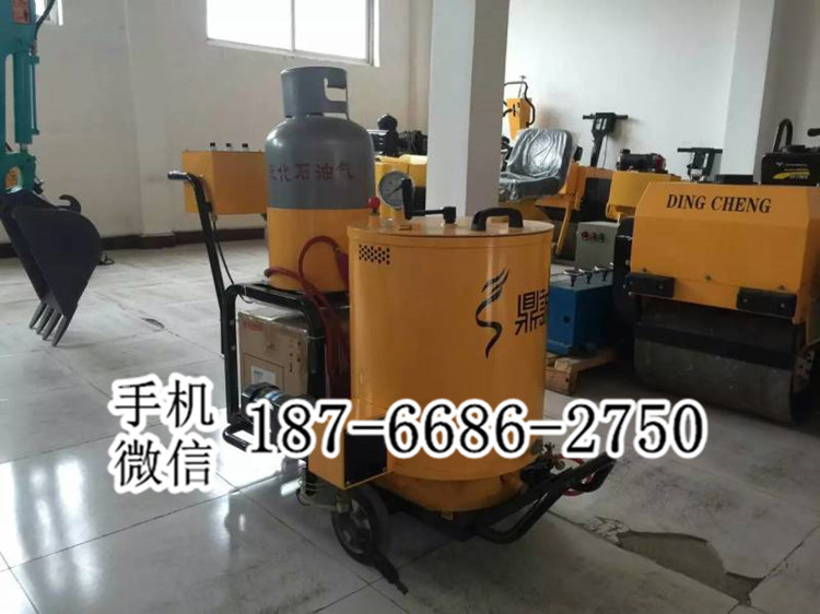 广东潮州手推式沥青灌缝机 公路路面养护 混凝土路面裂纹开槽灌缝机